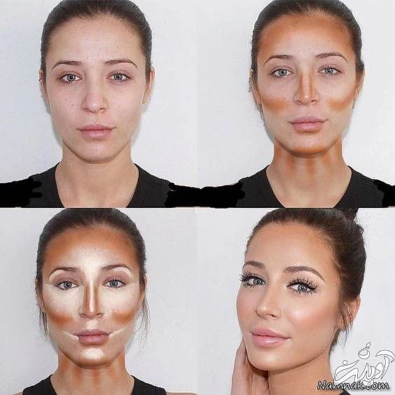 کانتور کردن صورت